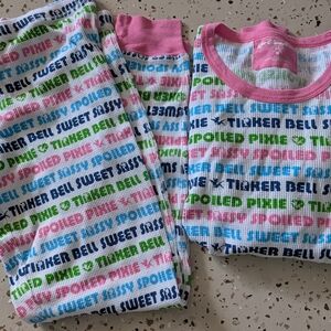 Disney Pink and Blue Ladies/ Teen Pajama Set